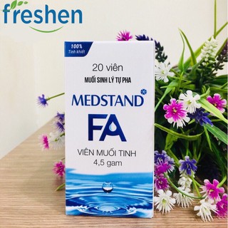 viên muối sinh lý tự pha MEDSTAND FA - viên muối tinh tự pha