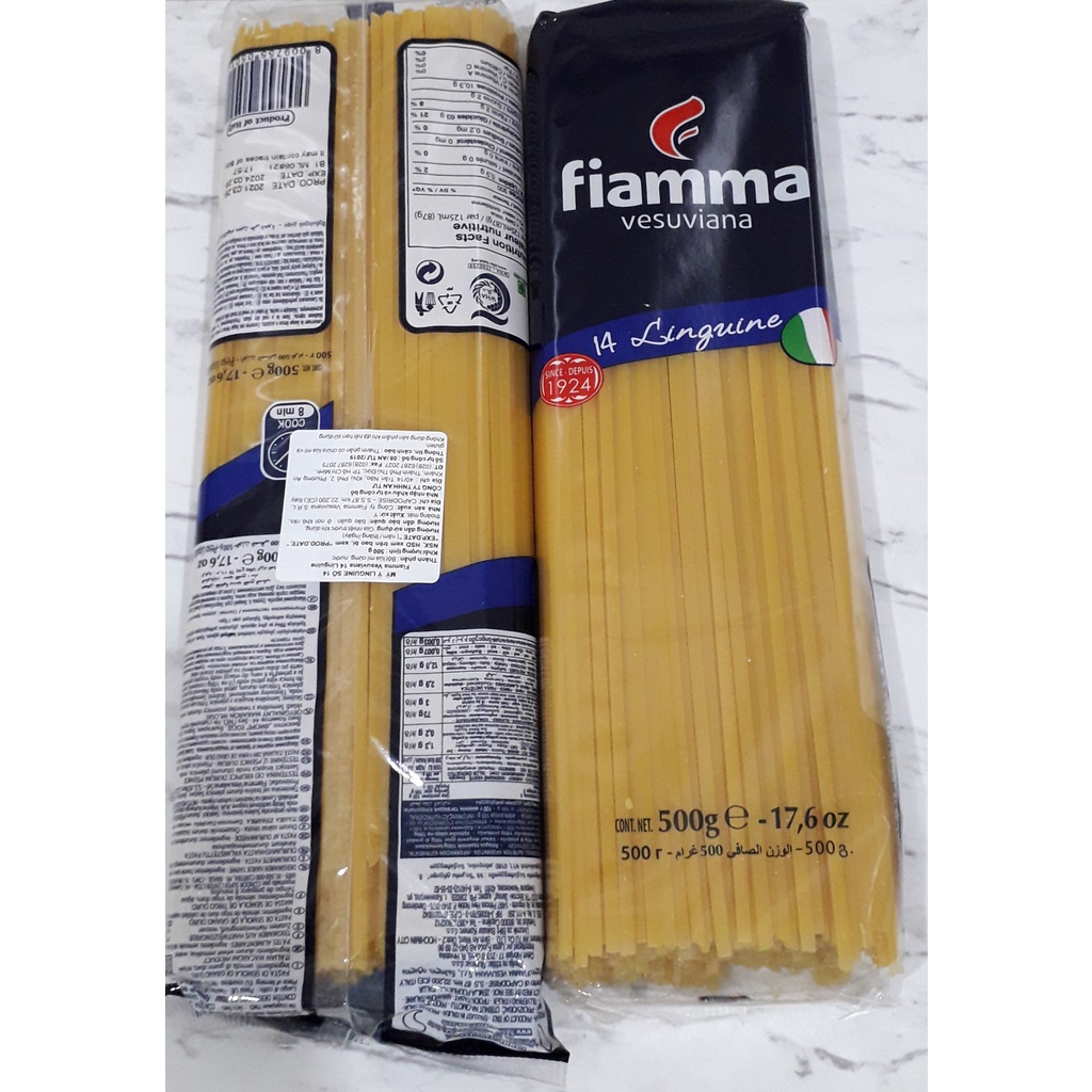 Mỳ Linguine Fiamma 500gr