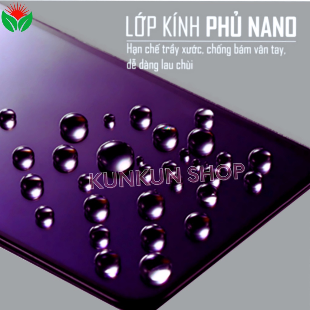 Kính cường lực Vsmart Joy 4/ Live 4  - Phủ Nano cao cấp - Full màn hình - Độ cứng 11H - Độ trong suốt cực cao HD+