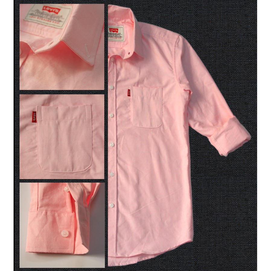[FOLLOW TẶNG 20K] Áo Sơmi Levi's VNXK - Hồng | BigBuy360 - bigbuy360.vn