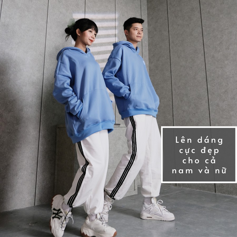 Áo Hoodie Trơn Nam Nữ Form Rộng Chất Nỉ Bông Thiết Kế Mũ To Lớn 2 Màu Nổi Bật Cam Xanh GUF | BigBuy360 - bigbuy360.vn