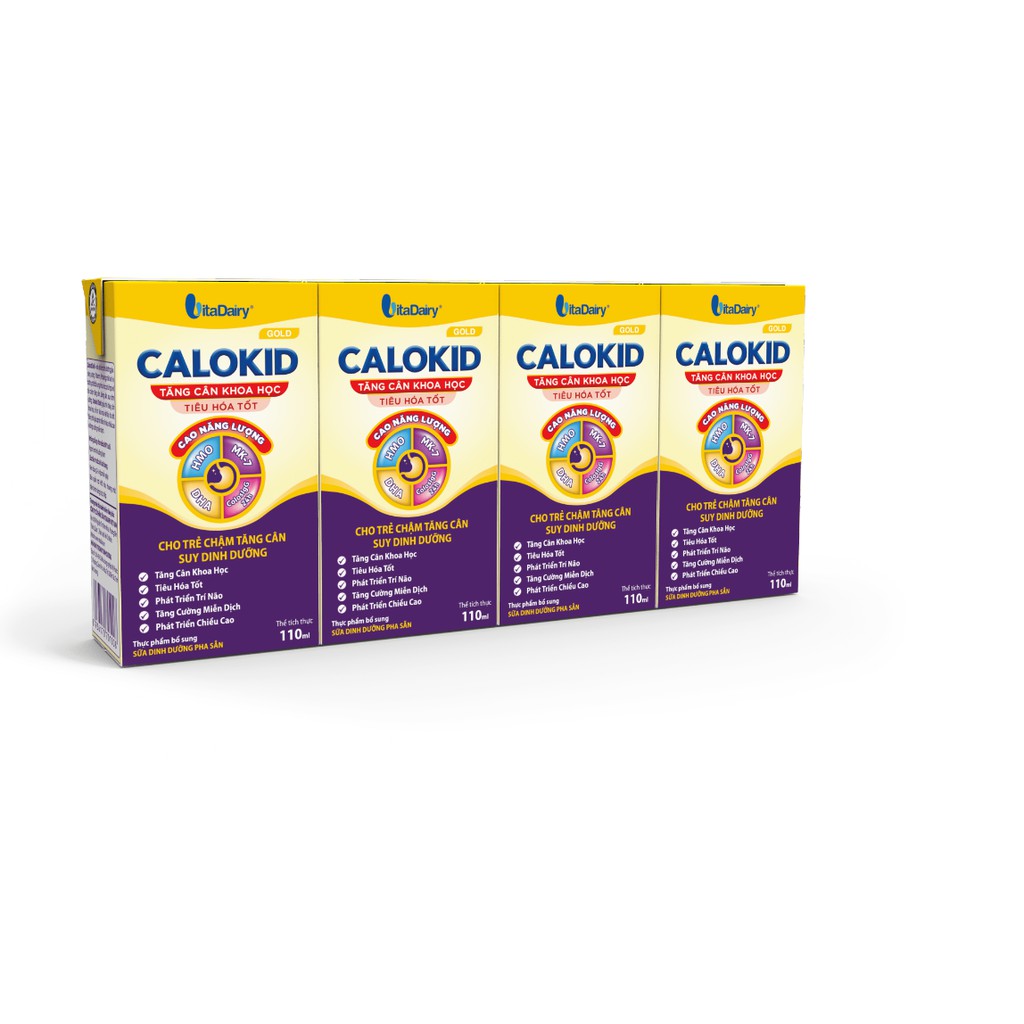 Sữa bột pha sẵn CALOKID GOLD 110ml