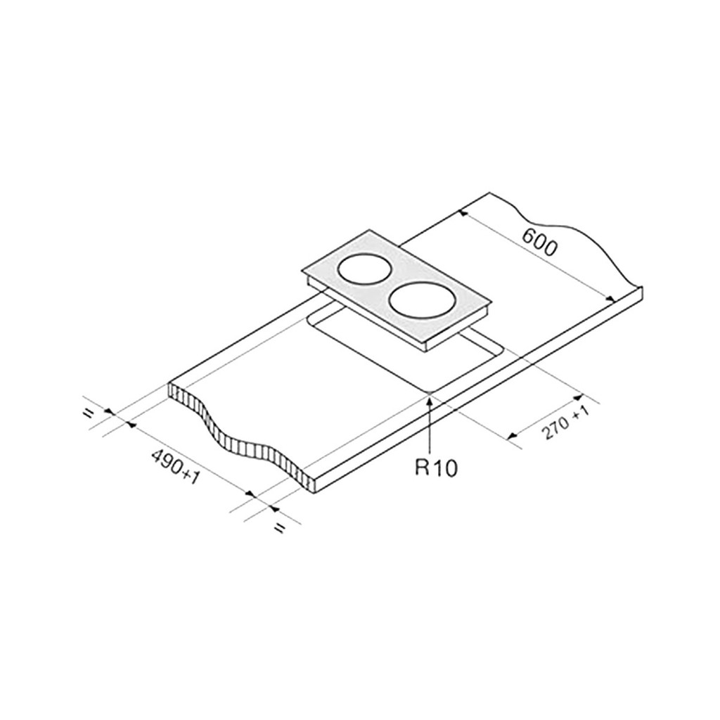 [Mã ELEC100K giảm 100K đơn 1 Triệu] Bếp Điện Từ Âm Electrolux EEH353C - Hàng Chính Hãng