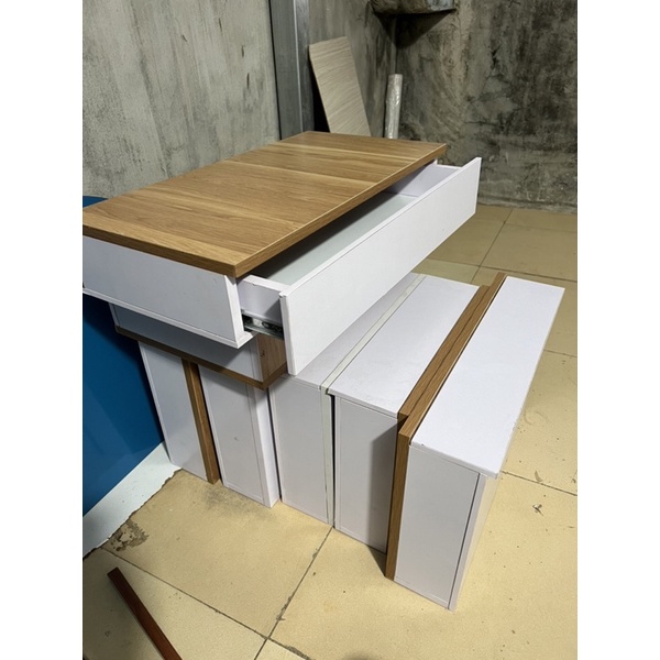 Bàn trang điểm , Bàn treo tường gỗ tặng kèm ốc vít