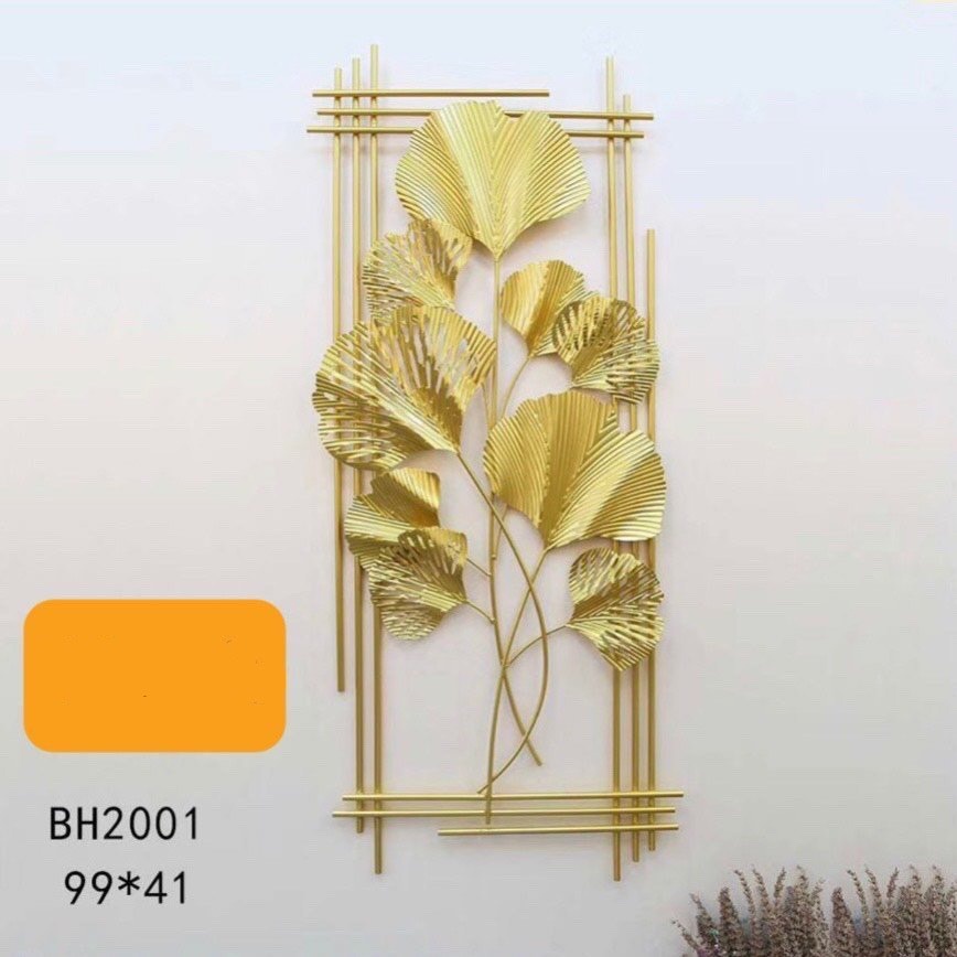 Tranh sắt treo tường nghệ thuật, tranh decor hiện đại T-U80