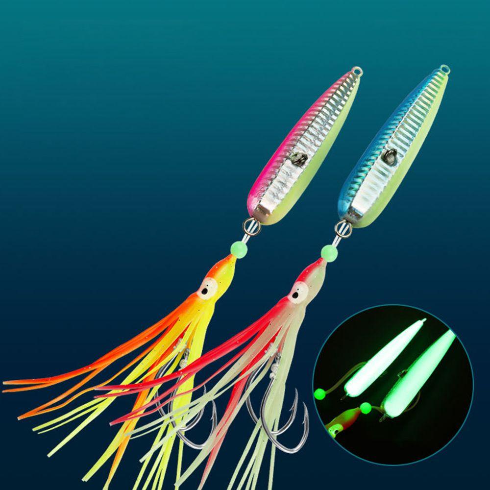 WATTLE Mồi Câu Cá Hình Bạch Tuộc Mềm 80g Chất Lượng Cao