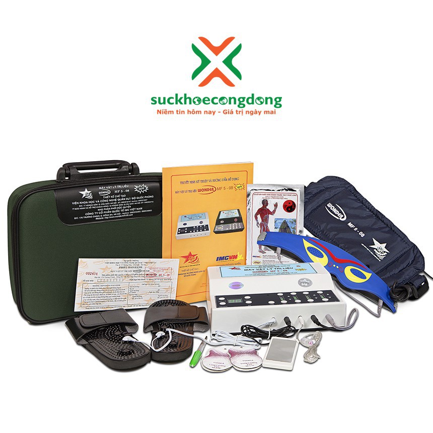 Máy vật lý trị liệu đa năng WONDER MF5 - 08 New Bộ Quốc Phòng