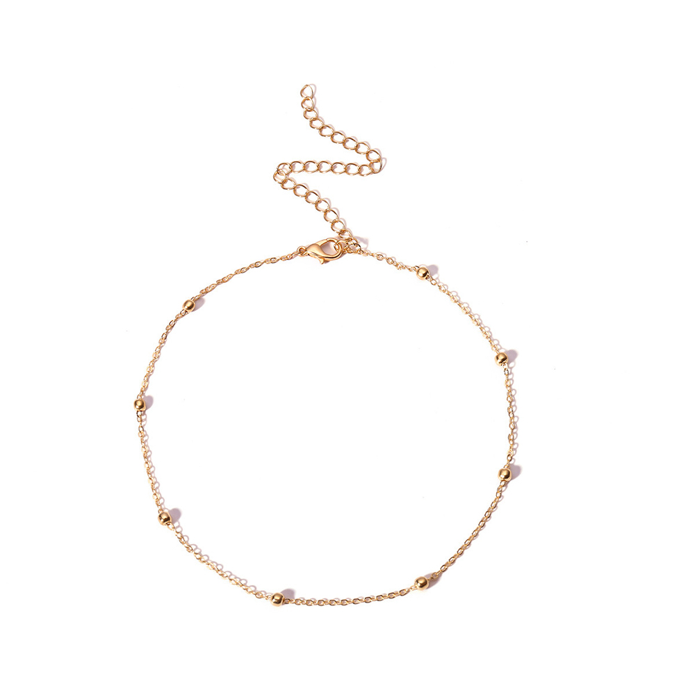 Dây chuyền hợp kim mặt vòng tròn thời trang dành cho nữ