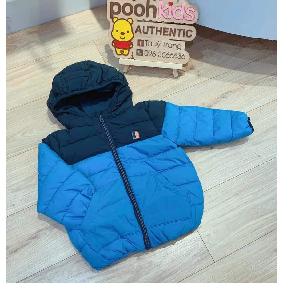 Áo khoác phao bé trai lót nỉ Next chính hãng săn sale giá tốt sz 1-5Y