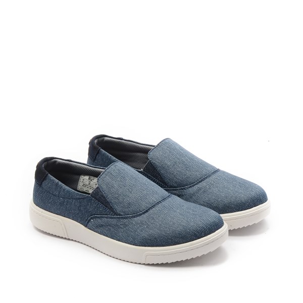 GIÀY BQ - Giày lười Slip-on nam xỏ trơn màu xanh, GTT 6224 Đổi trả trong 30 ngày | BigBuy360 - bigbuy360.vn