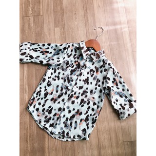 Áo sơ mi lụa dài tay bé trai 8-21kg