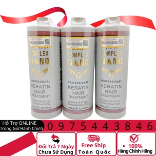 Hấp tóc keratin nano complex - chuyên phục hồi tóc nát, cháy 1000ml