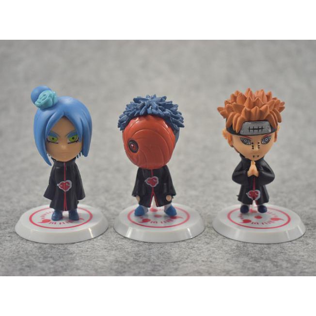 SET 11 MÔ HÌNH NARUTO AKATSUKI CỰC CHẤT