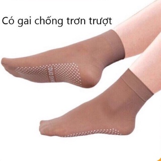 Tất da chân chống trơn trượt xỏ Ngón Mỏng, Dai