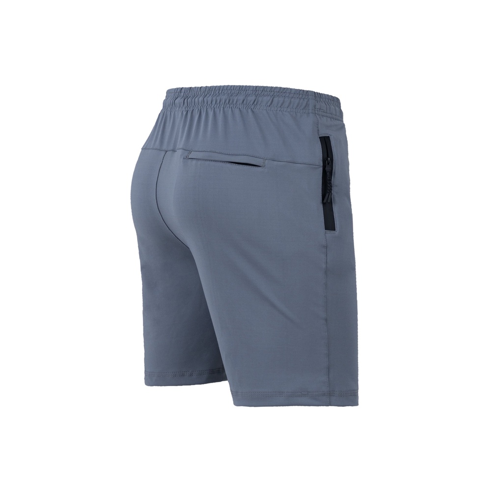 Quần đùi nam tập gym, quần short thể thao nam mặc mát chất liệu thun poly co dãn tốt Q132