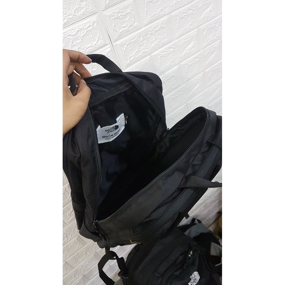 Balo Đa Năng TNF Shuttle Daypack Màu Đen