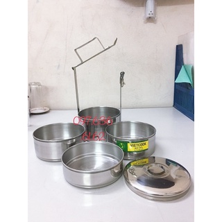 Cặp Lồng (Camen) inox Việtcook( 2, 3, 4 ngăn)