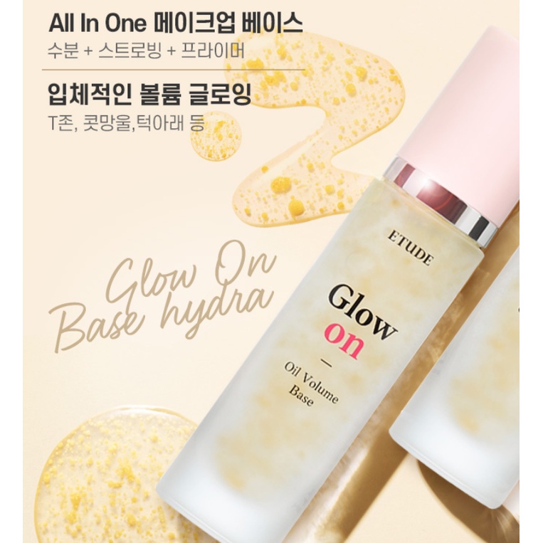 Kem Lót Bắt Sáng Etude House Glow On Base 30ml