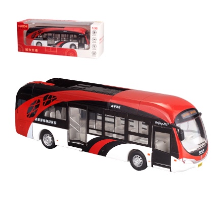 Xe ô tô bus đồ chơi bằng thép an toàn