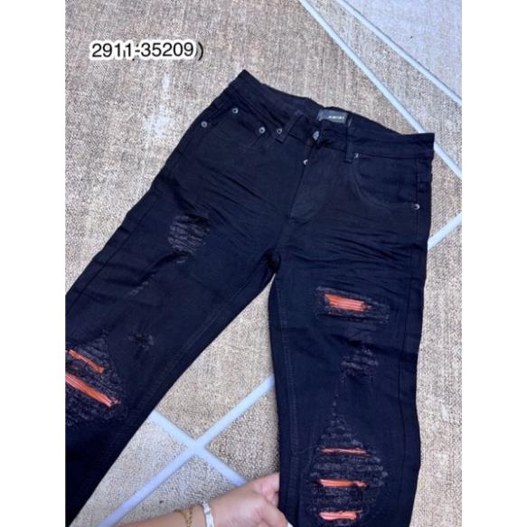 [Sẵn Hàng] Quần Jeans Nam Ami Vá Màu Cao Cấp - Quần Bò Nam Vá Màu Cao Cấp