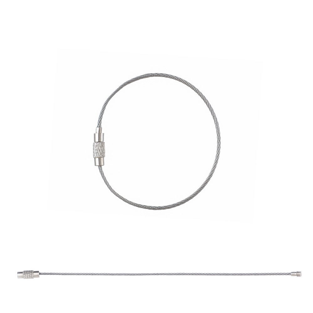 [Vòng Thép Không Gỉ] [Móc Chìa Khóa] [Thẻ Hành Lý] [Dây Móc Treo Bằng Thép Không Gỉ] [Dụng Cụ Ngoài Trời]