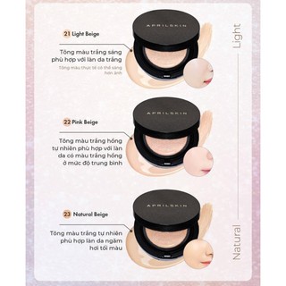 Phấn nước Aprilskin magic snow N21