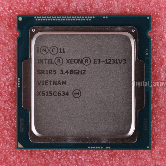 CPU Intel Xeon E3 1225v3  ~ i5 4590 , 1270v3 ~ i7 4790 socket 1150 - Hàng nhập Mỹ