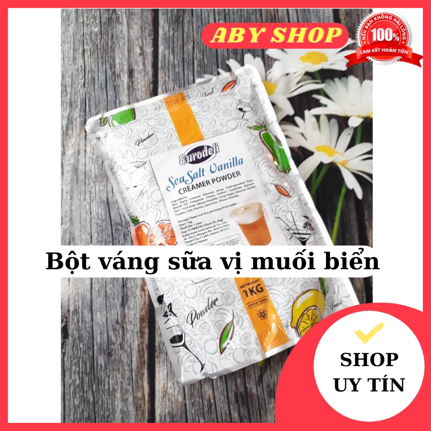 Bột váng sữa vị muối biển ⚡ HÀNG CAO CẤP ⚡ bột Floated powder giúp tạo nên lớp kem béo mặn mà cuốn hút