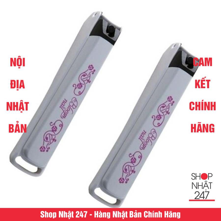 [Hỏa Tốc HN] Bấm móng tay thân nhựa hoa văn KAI NỘI ĐỊA NHẬT BẢN