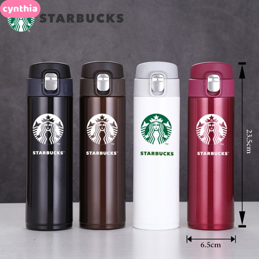 Bình nước giữ nhiệt Starbucks 500ml bằng thép không gỉ