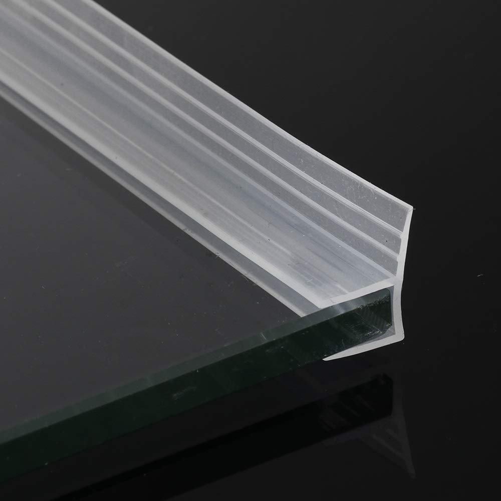 1 Mét Ron Gioăng Cao Su Chữ U H F 12mm Silicone Chuyên Dụng Gắn Dán Cửa Kính Vách Nhà Tắm Zaba