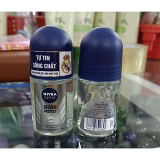 Lăn Khử mùi Nivea Bạc Silver protect 25ml