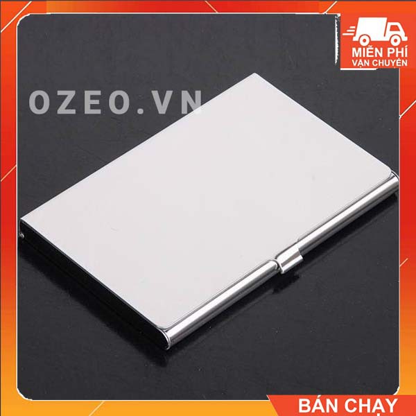 Hộp Đựng Card Visit Cầm Tay, Nhỏ Gọn Làm Từ Inox Không Gỉ _NC065 Quà Tặng Văn Phòng Ý Nghĩa [ Có Khắc Theo Yêu  Cầu ]