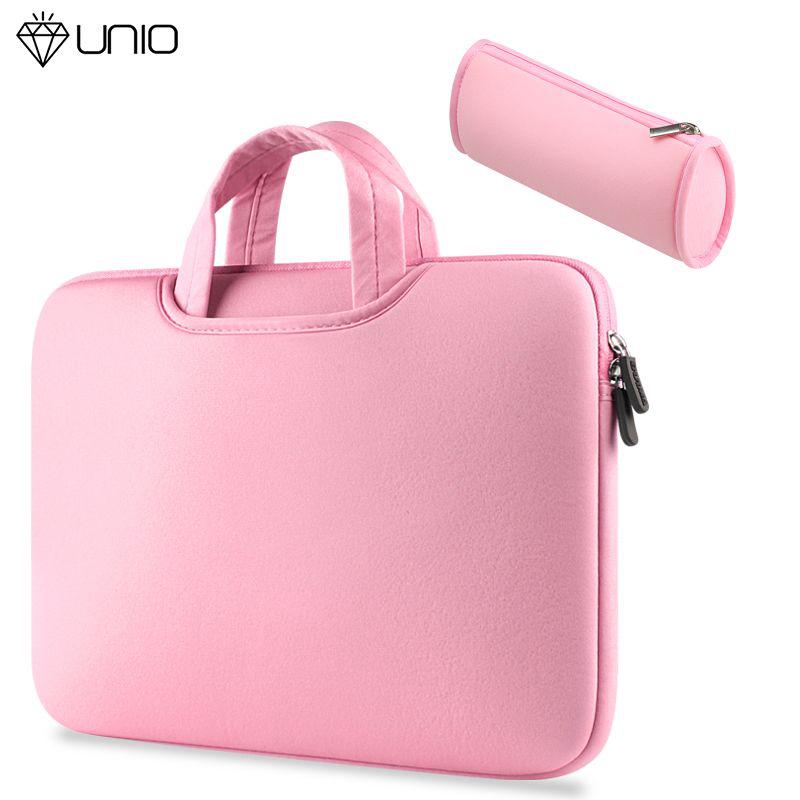 Túi đựng máy tính xách tay 15.6 inch thông thoáng màu trơn