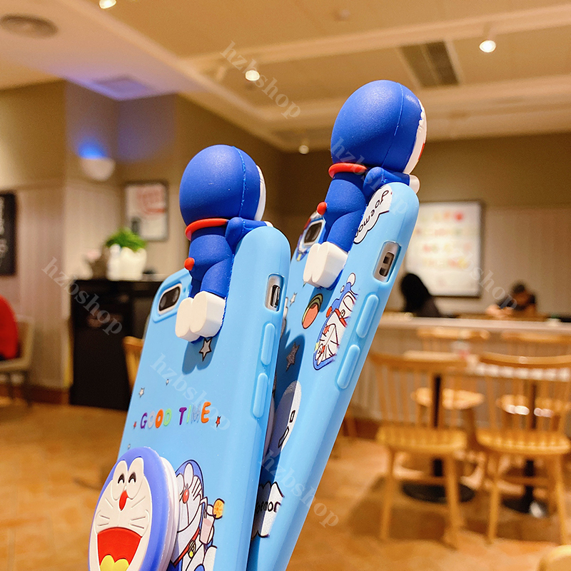 Ốp Lưng Silicone Mềm Chống Sốc In Hình Doraemon Có Dây Đeo Cho Iphone 12 Mini 11 Pro Max X Xr Xs Max Iphone Se 2020 Iphone 7 8 Plus Iphone 6 6s Plus