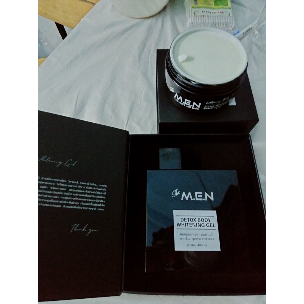 Sữa Tắm Trắng Da Nam The  Men Detox Body Whitening Gel 400ml