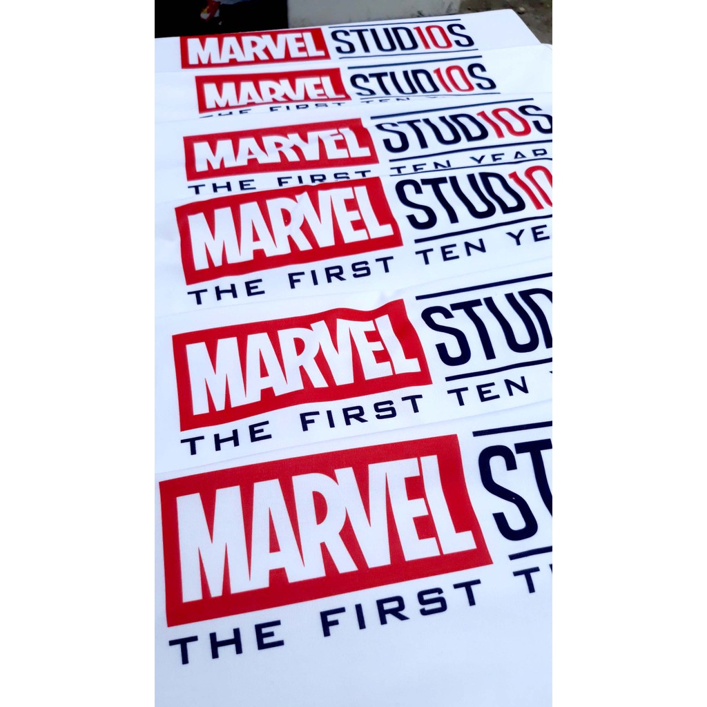 Áo thun Marvel - Marvel Studios The First 10 Years