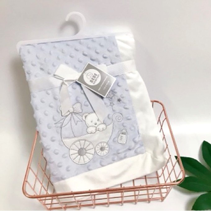 Chăn Đắp Băng Lông Bebe Comfort Siêu Mềm Mại, Ấm Áp (2 Lớp) - Ảnh Thật