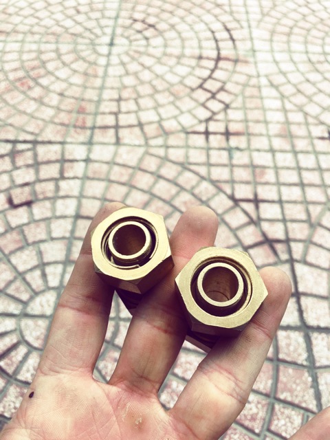 Nối thẳng đồng ống nhựa nhôm 16-20