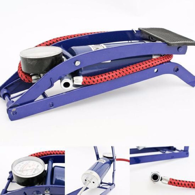 Dụng cụ bơm hơi đạp chân đa năng