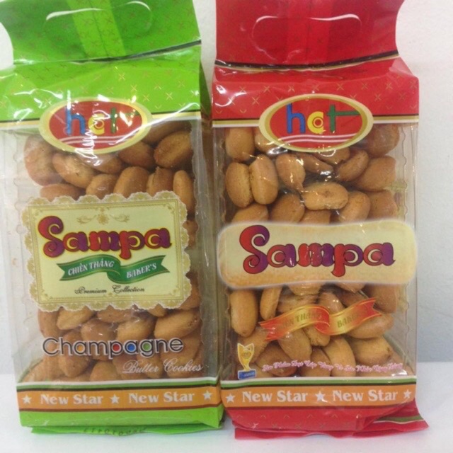 Bánh xốp sampa gói 200gr