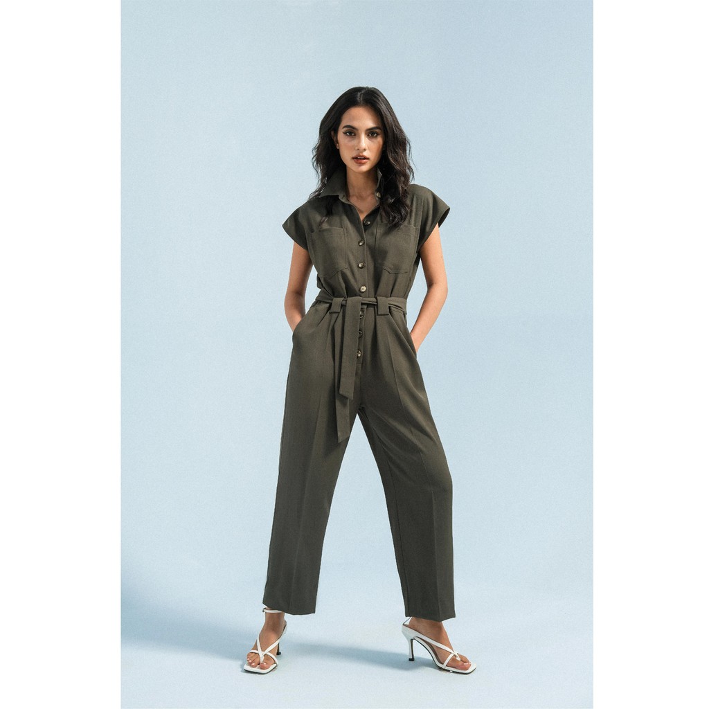 Jumpsuit nữ kiểu đũi xước 2NDDATE JS001MG