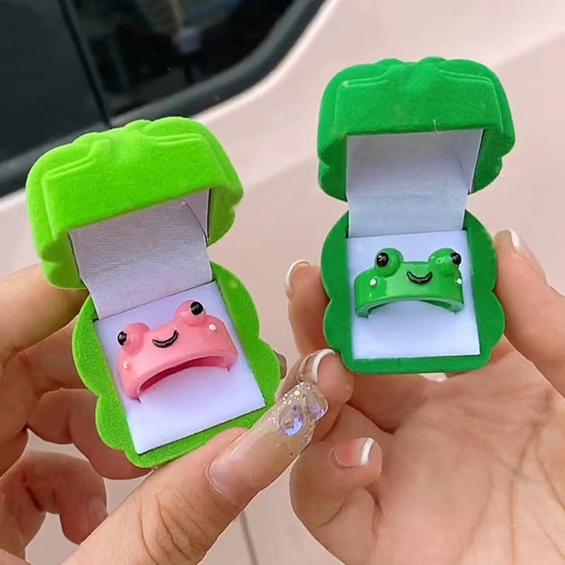 Hộp Đựng Trang Sức Hình Chú Ếch Dễ Thương