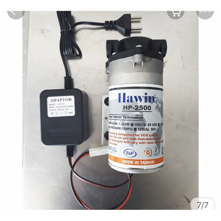 Combo hệ thống phun sương làm mát quán ăn, cafe gồm 20 vòi phun+ 40m dây và đủ phụ kiện