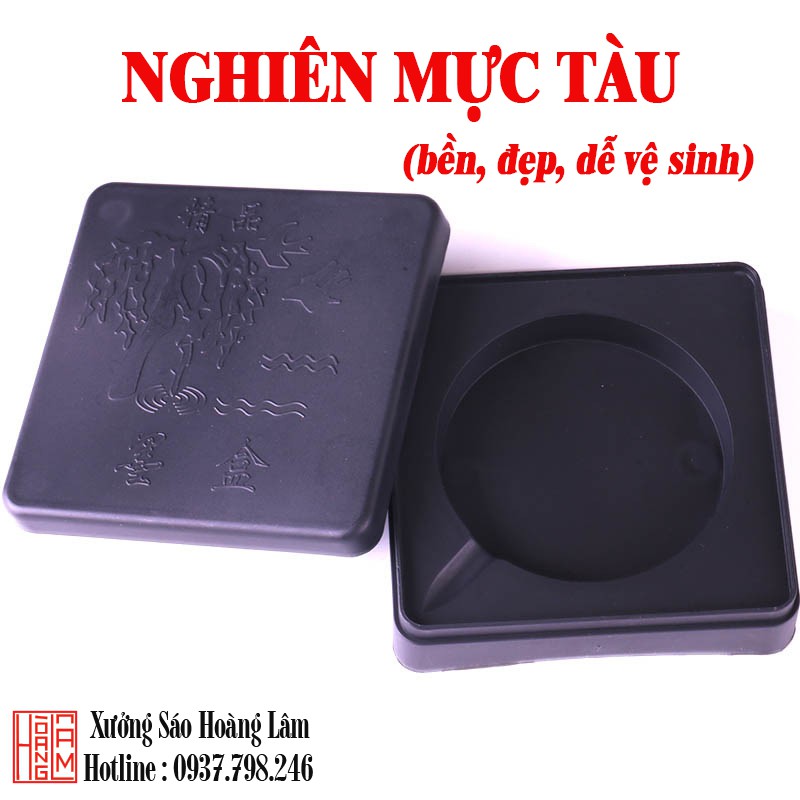 Nghiên mực tàu nhựa - Luyện viết thư pháp