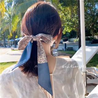 Dây Buộc Tóc Lụa Đa Năng Kiểu Pháp Xinh Xắn