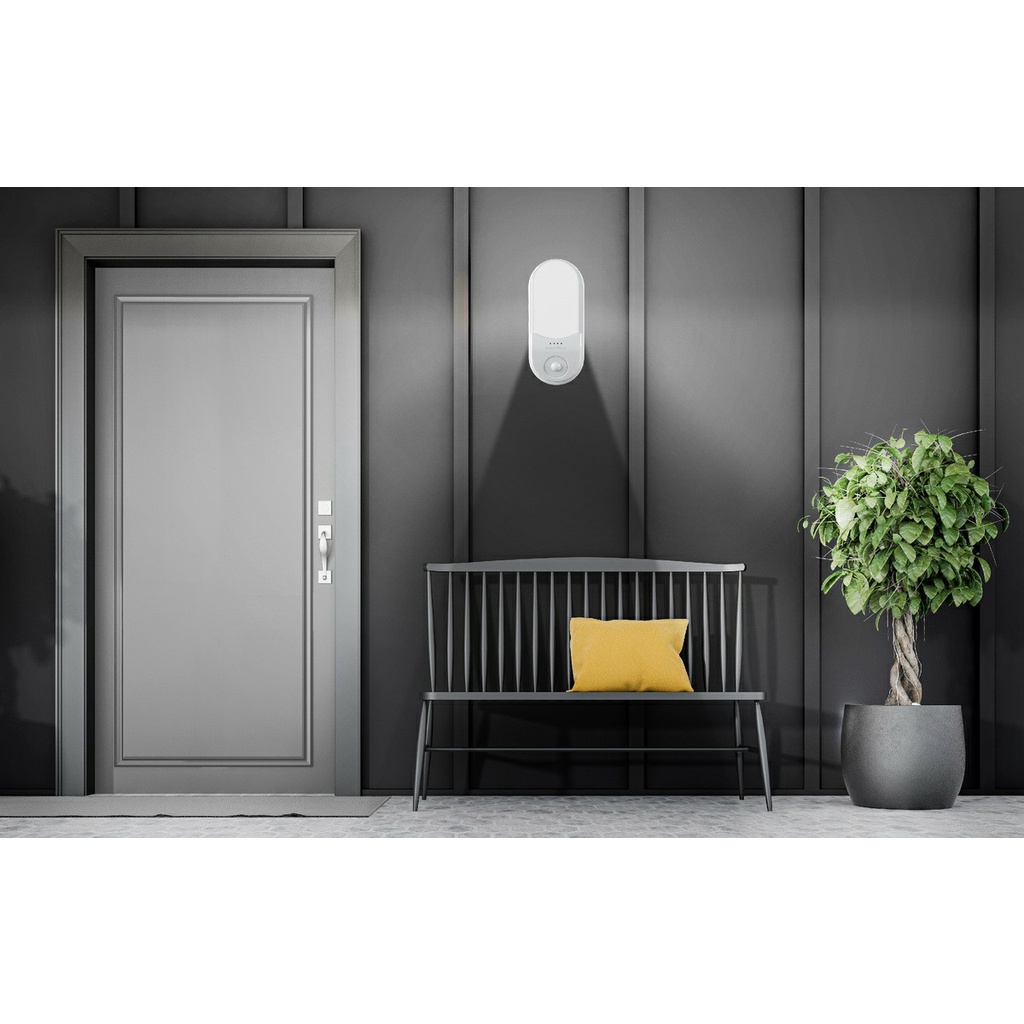 Đèn LED cảm biến chuyển động gắn tường Rạng Đông 15W GT16.PIR 180/15W, GT16.PIR 220x100/15W 6500K Chính Hãng