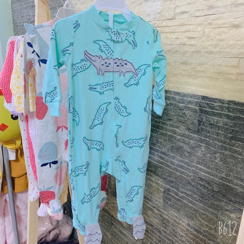 Body sleepsuit cotton dành cho bé từ 3 tháng đến 6 tháng