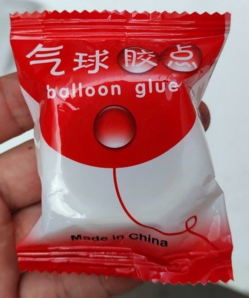 Set 100 Băng Keo Hai Mặt Cố Định Bong Bóng