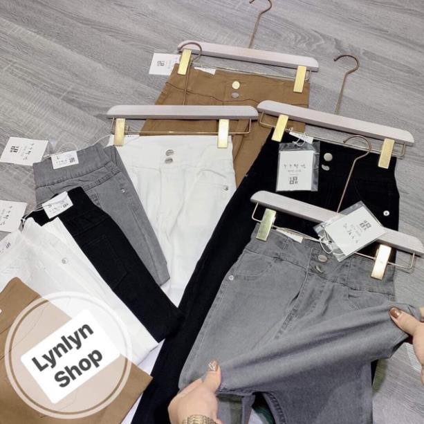 QUẦN JEAN GIẤY QUẦN KAKI 2 khuy siêu đẹp 765